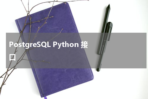 PostgreSQL Python 接口 