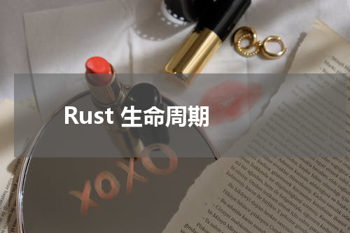 Rust 生命周期 - Rust教程 