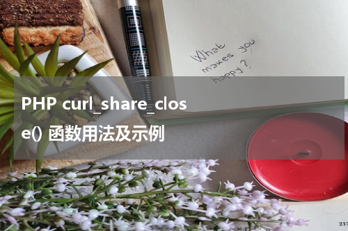 PHP curl_share_close() 函数用法及示例 - PHP教程