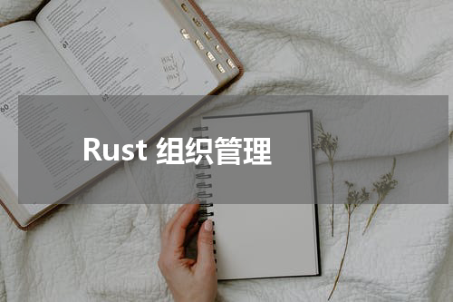 Rust 组织管理 - Rust教程 