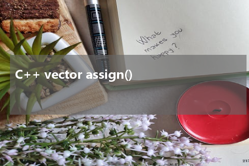 C++ vector assign() 使用方法及示例