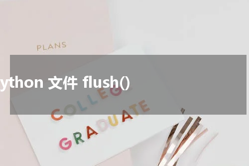 Python 文件 flush() 使用方法及示例