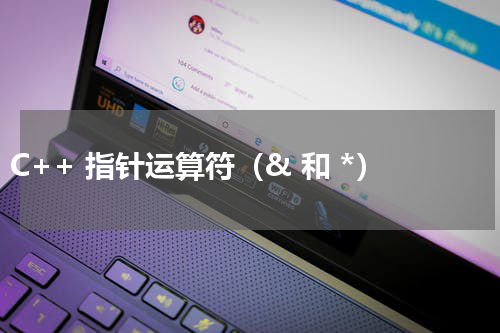 C++ 指针运算符（& 和 *）