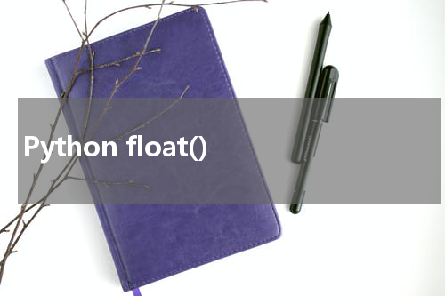 Python float() 使用方法及示例