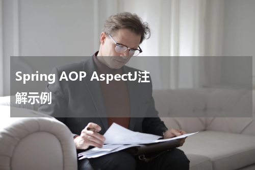 Spring AOP AspectJ注解示例 - Spring教程